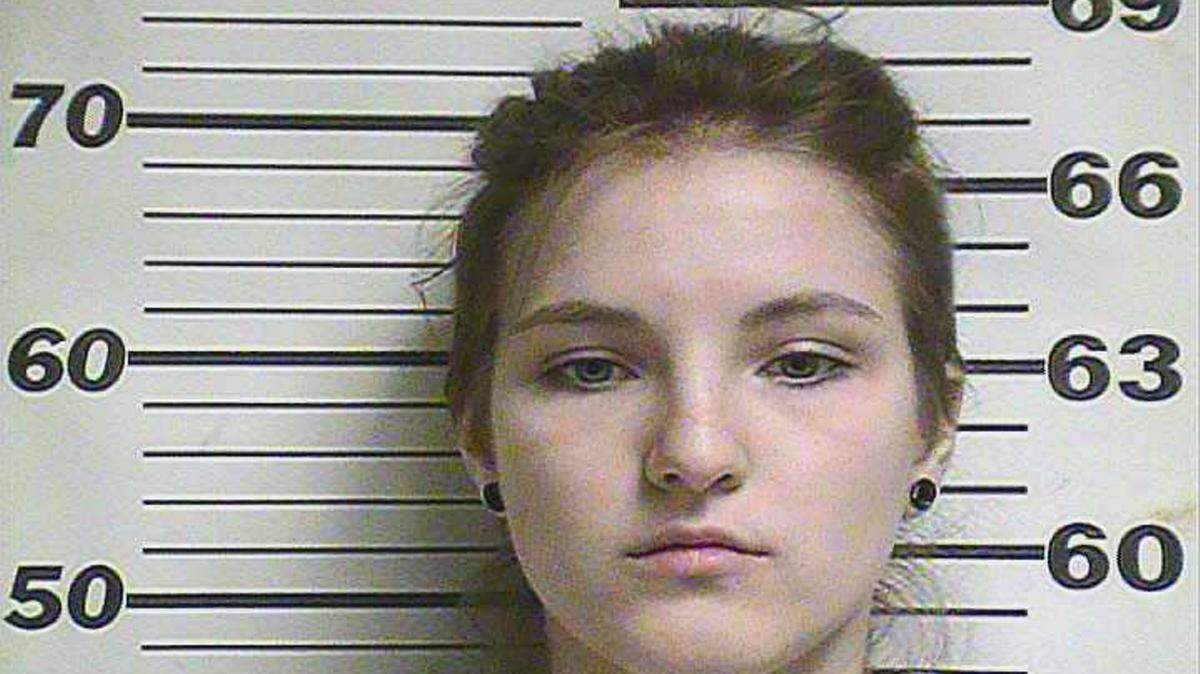 Trinity Sally-Jade Copp, 18, was arrested Jan. 20 on a drive-by shooting charge.