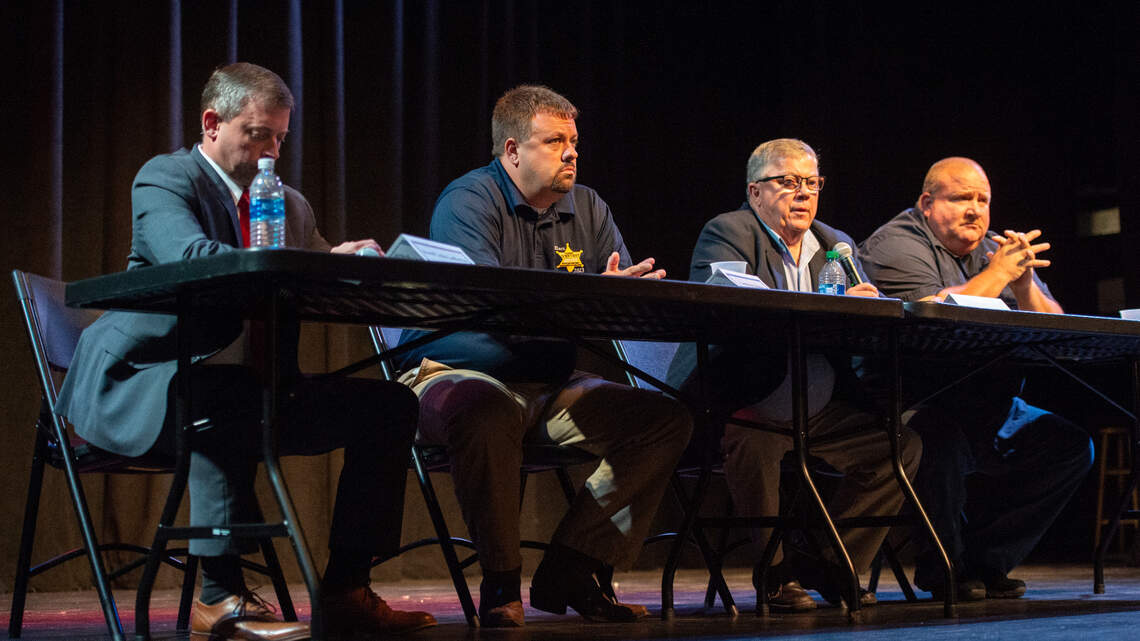 Jackson County sheriff candidates speak on drugs, violent crime and body cam footage