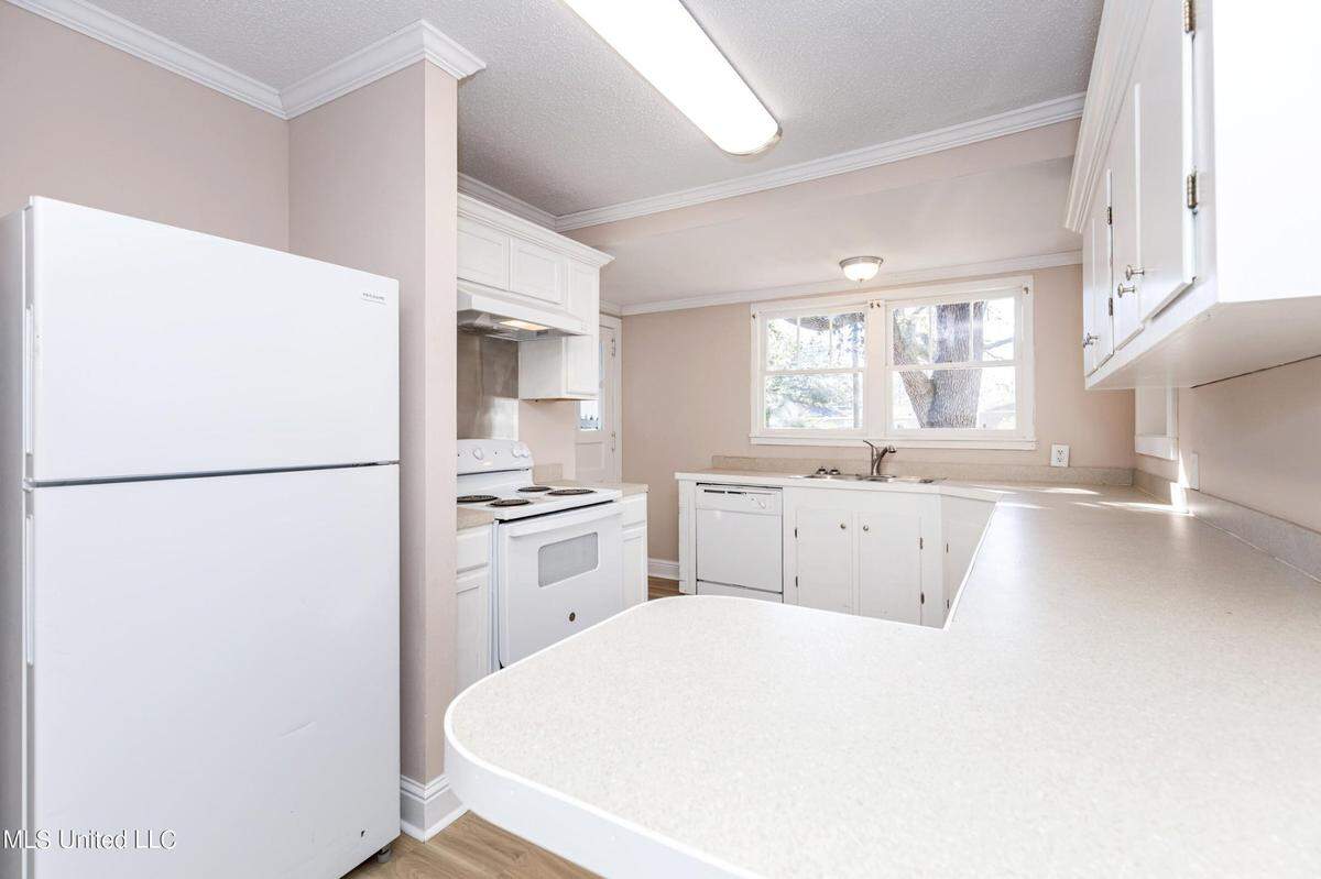 The kitchen of this Convent Avenue home comes with all appliances. The home was built in 1940 and is 1,452 square feet.