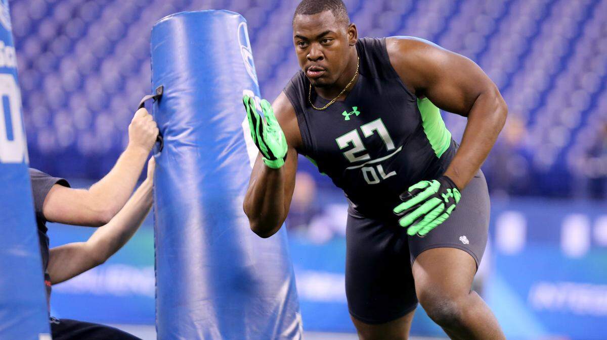 Mississippi State defensive lineman Chris Jones was picked in the second round by the Kansas City Chiefs. (AP Photo/Gregory Payan)