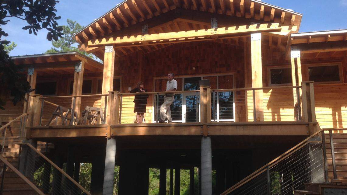 KAREN NELSON/SUN HERALDThe grand opening Thursday of the Pascagoula River Audubon Center in Moss Point will kick off a weekend of activities there.