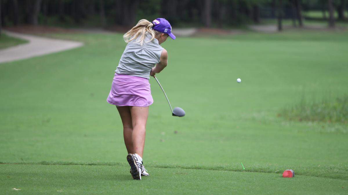 ST. MARTIN ATHLETICS 
 St. Martin's Sydney Cato tees off Monday in the Class III state tournament at The Oaks Golf Club in Pass Christian.
