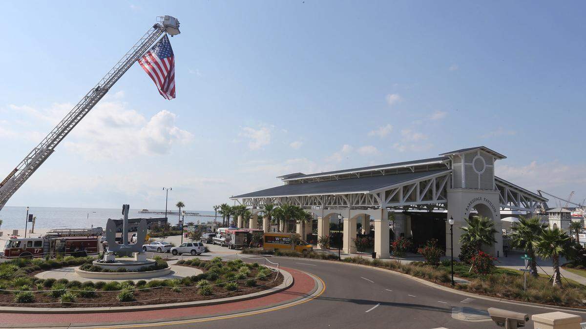 JOHN FITZHUGH/SUN HERALD/FILEBarksdale Pavillion at Jones Park will host the Senior Spring Fling on Thursday.