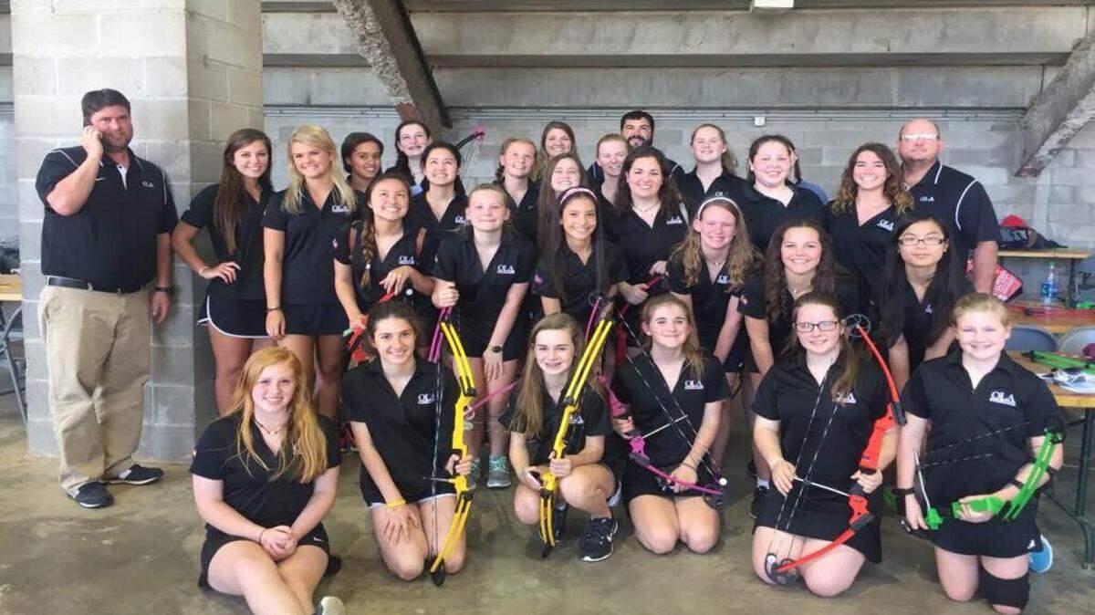 OUR LADY ACADEMY 
 OLA finished as the Class 1A runner-up at the state Archery Meet.