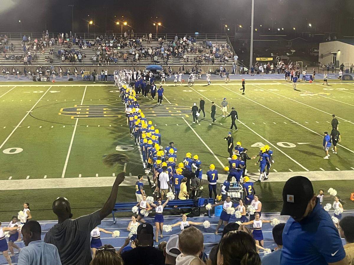 St. Martin ended a 17-game losing streak Friday night with a 24-14 season-opening victory over Vancleave.