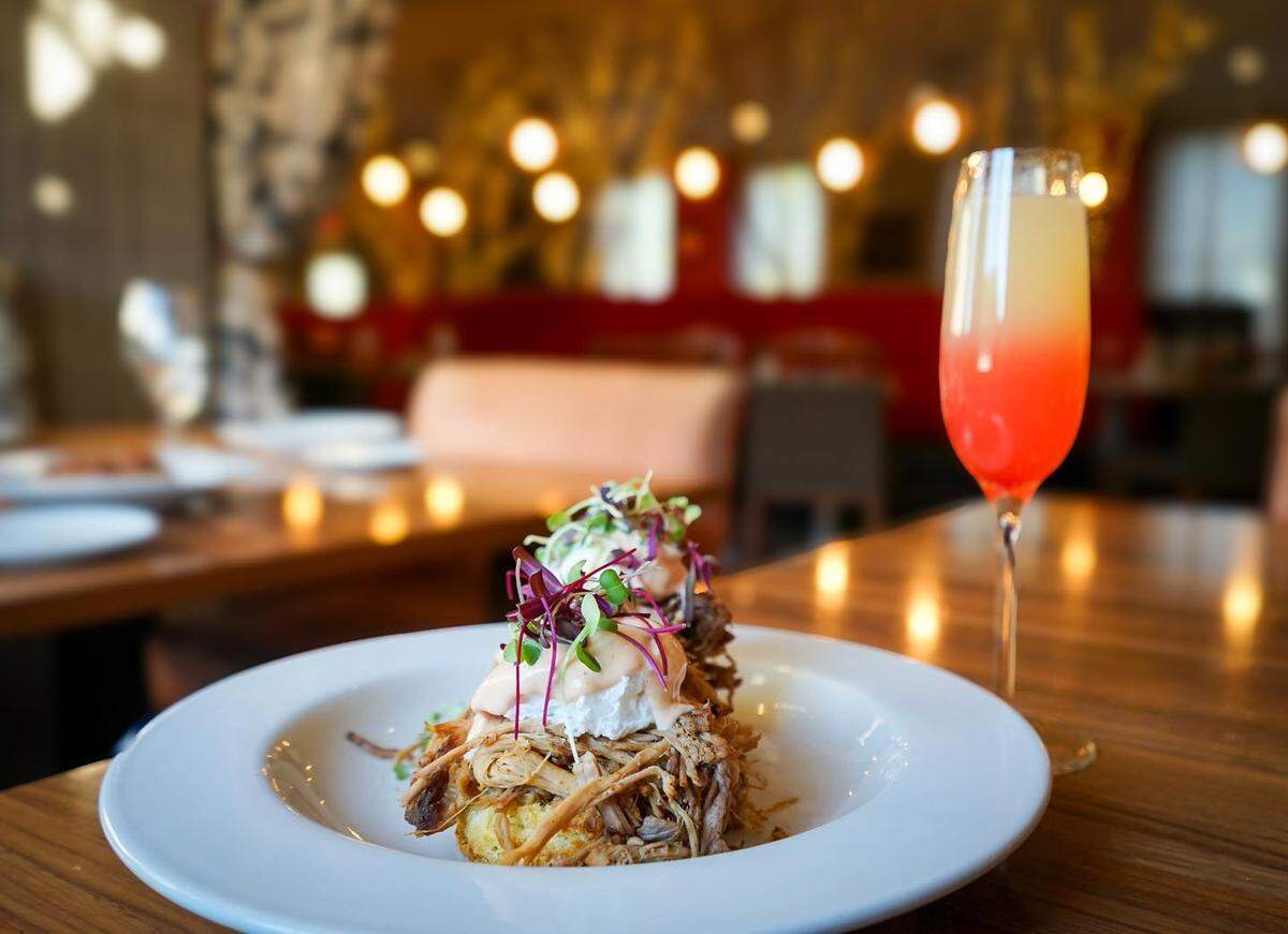 Cora’s at the White House Hotel in Biloxi will impress mom for brunch with a tasty dish and a sweet, cold drink near the beach.