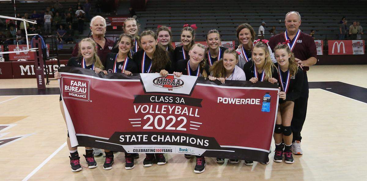 The 2022 MHSAA Volleyball Championships were held at Mississippi State University on Friday, October 21, 2022. Photo by Keith Warren