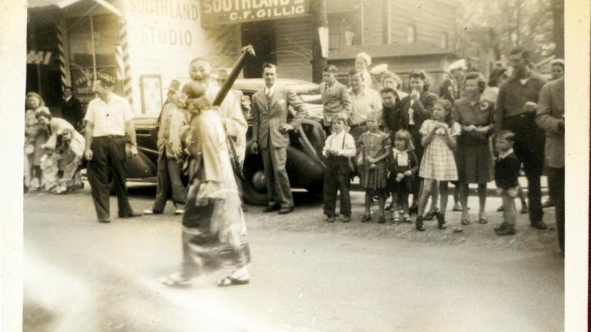 A resident of a house built in 1898 on Howard Avenue claims several different ghostly happenings there.