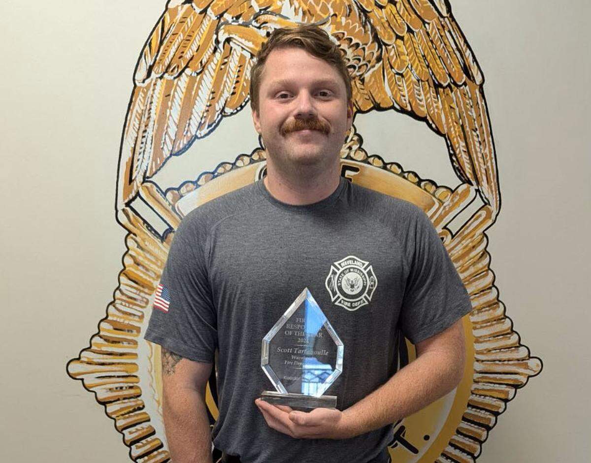 Waveland Fire Department’s Scott Tartavoulle
