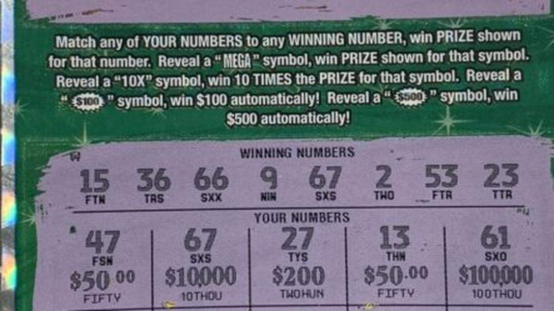 Coast man’s lottery ticket boasted ‘best odds ever to win $500.’ He won 20 times that.