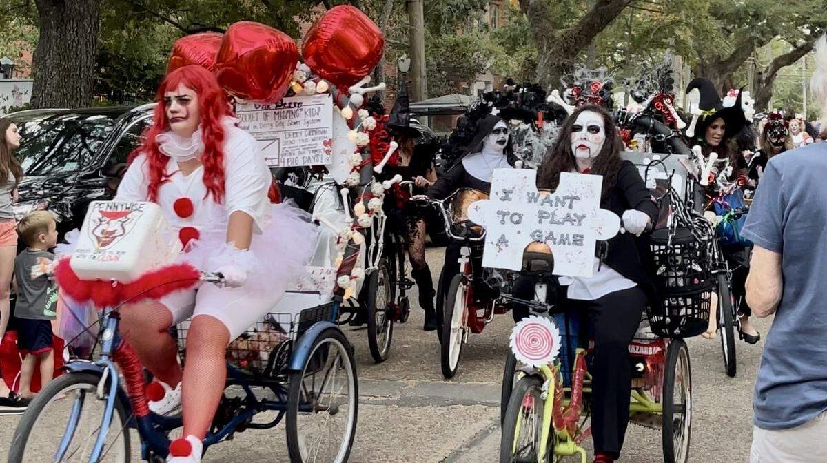 Witches Ride down Government Street in Ocean Springs this Saturday night in an annual Halloween event. Witches Walk is this weekend in Bay St. Louis.