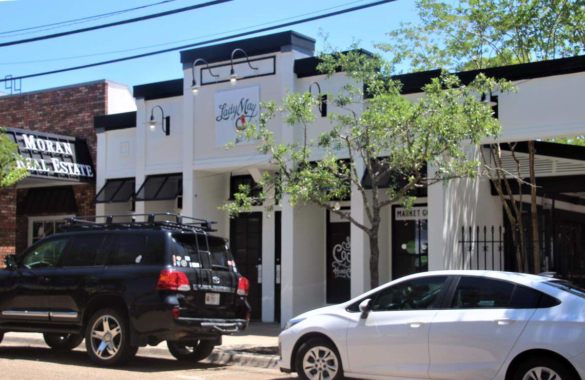 The Lady May is a new restaurant on Washington Avenue in downtown Ocean Springs, where The Shrimp Factory was previously located.