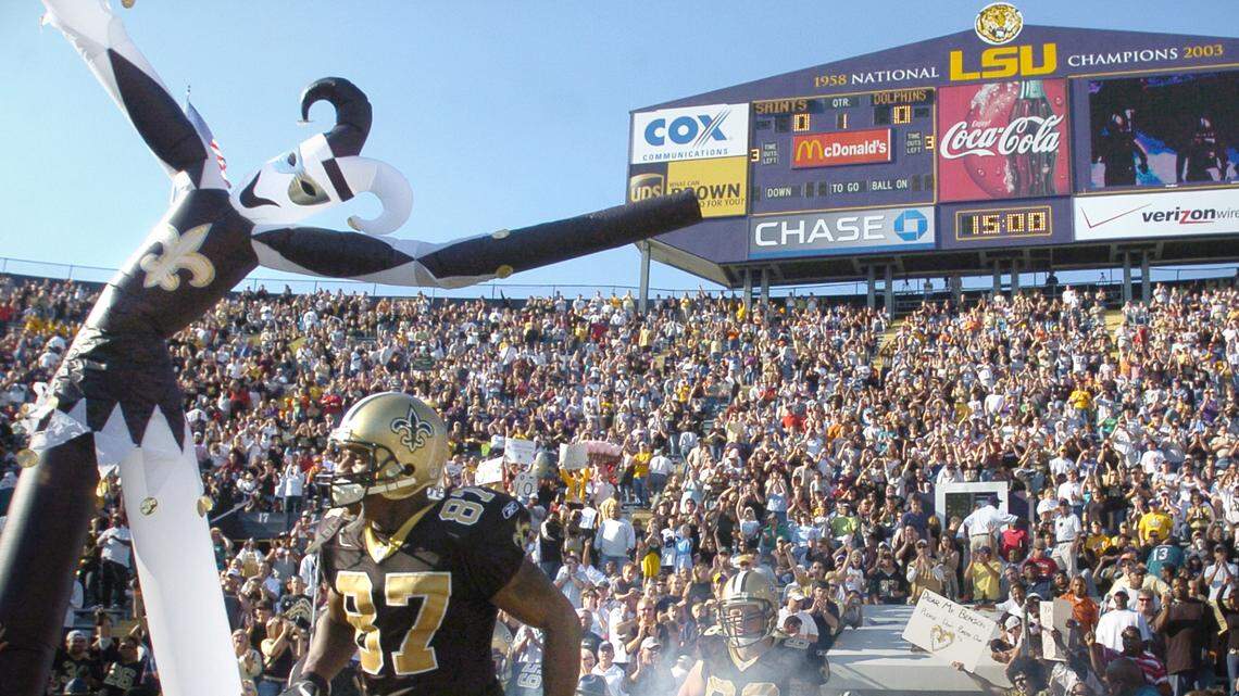 Saints exploring playing at LSU’s Tiger Stadium. Fans still not allowed in Superdome.