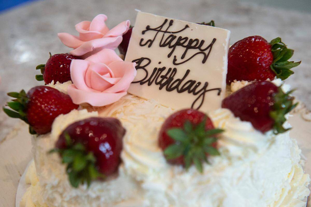 A birthday cake made by Shane Gorringe at Zoe’s Bakery and Coffee Shop, in Biloxi on Wednesday, May 21, 2025.