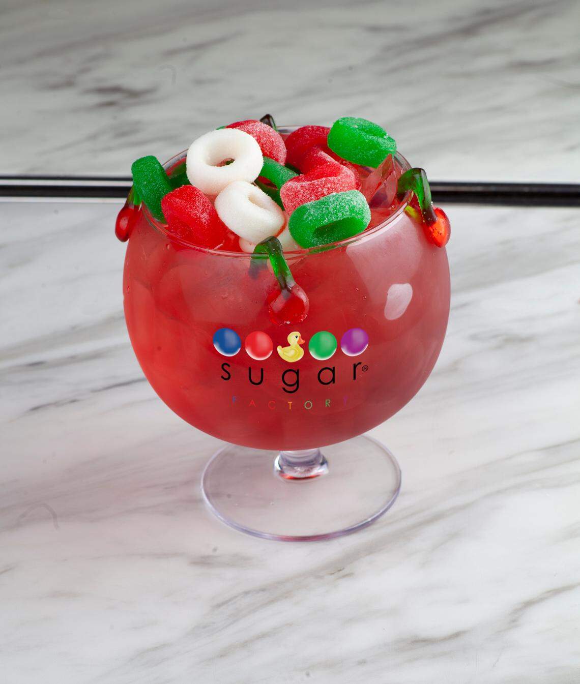 Mistletoe Mule is one of two special holiday drinks featured at Sugar Factory at Hard Rock Casino Biloxi.