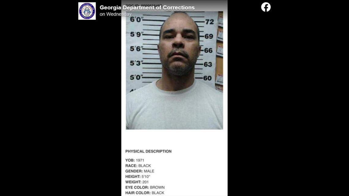 Parolee Charles Smith, 52, is wanted after walking away from a facility in Atlanta, Georgia, according to the state’s Department of Corrections.