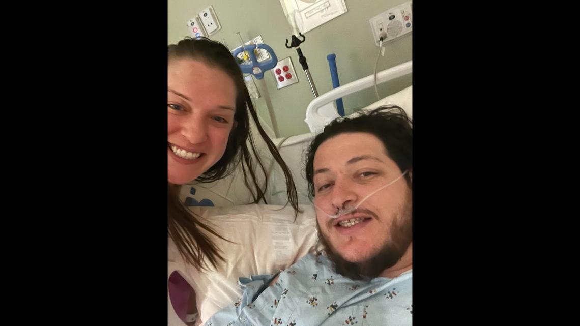 Laura Sotelo and her husband, Anthony Sotelo.