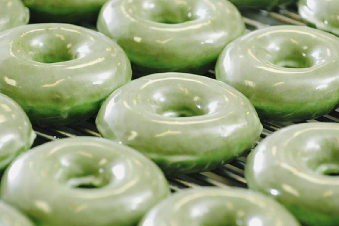 Krispy Kreme is bringing back the green O’riginal Glazed Doughnut, just in time for St. Patrick’s Day. Here’s how to get one.