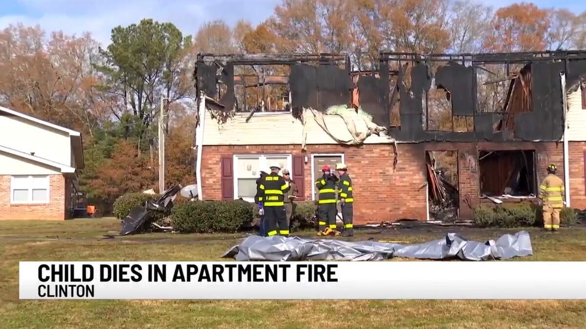 Fire officials are investigating the cause of a fire that left a 4-year-old dead and displaced 15 people at a South Carolina apartment complex.