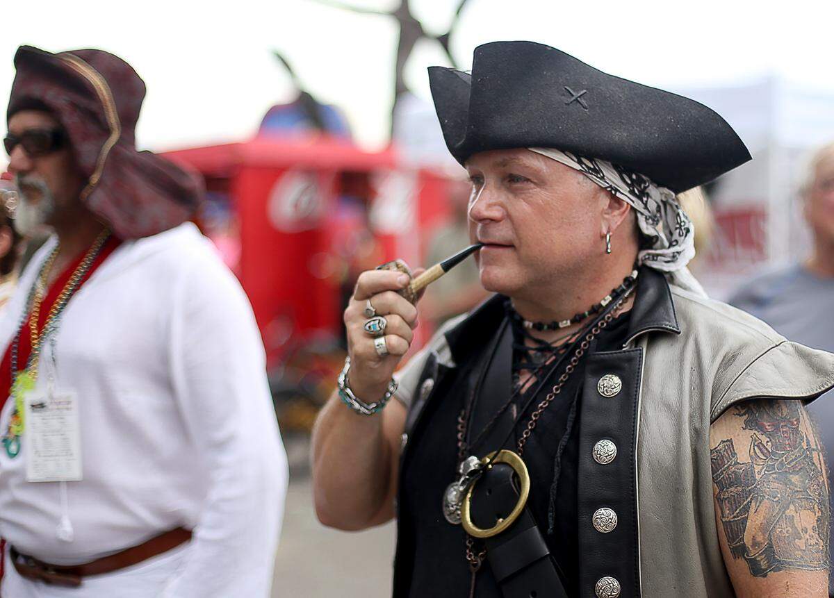 Pirate Day in the Bay actually is two days at Bay St. Louis, and adults and kids get into the spirit with their own costume contests.