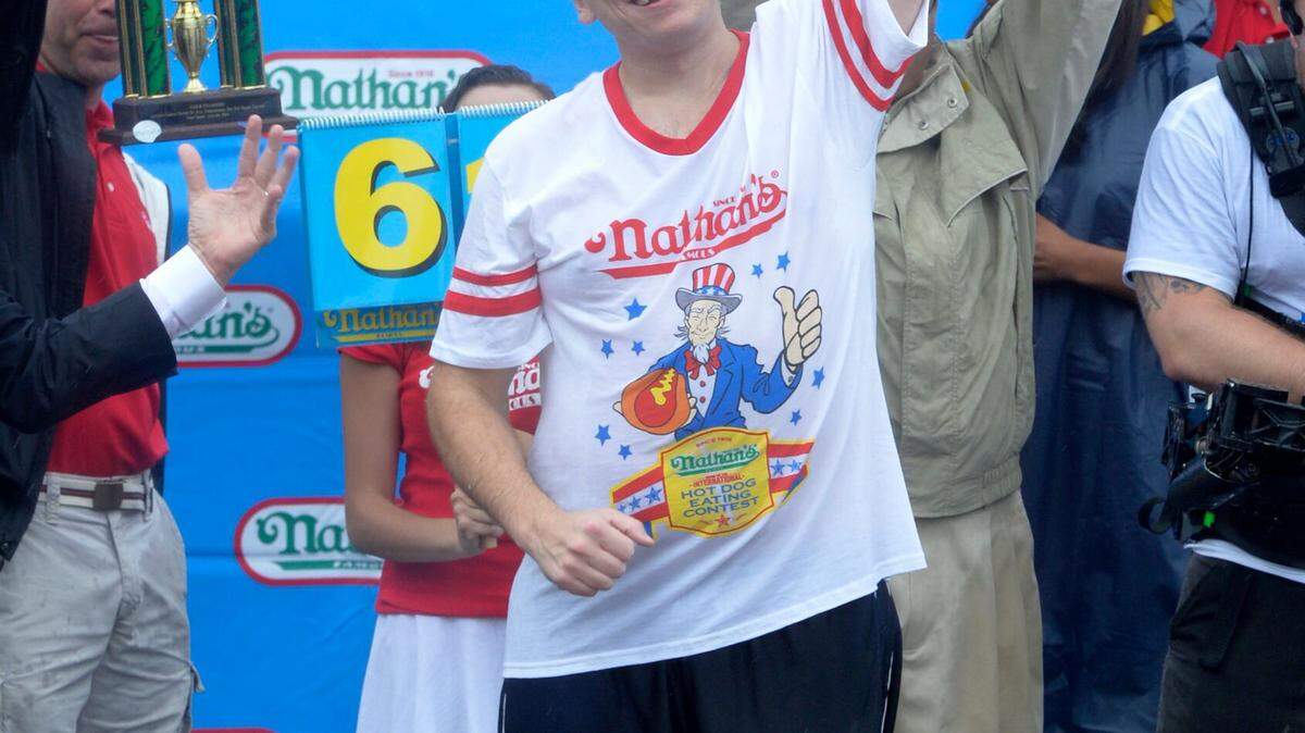 COURTESY/SHEA COMMUNICATIONS 
 Joey 'Jaws' Chestnut