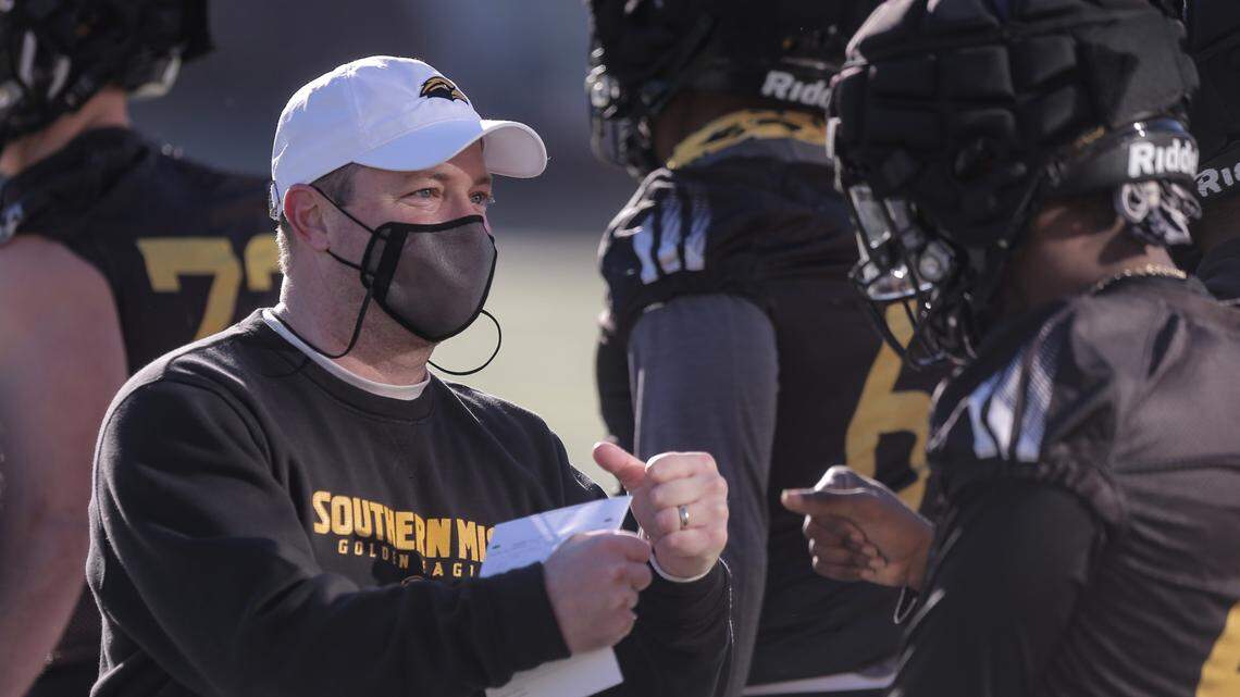 ‘We expect more from ourselves.’ Inside Will Hall’s first practice at Southern Miss