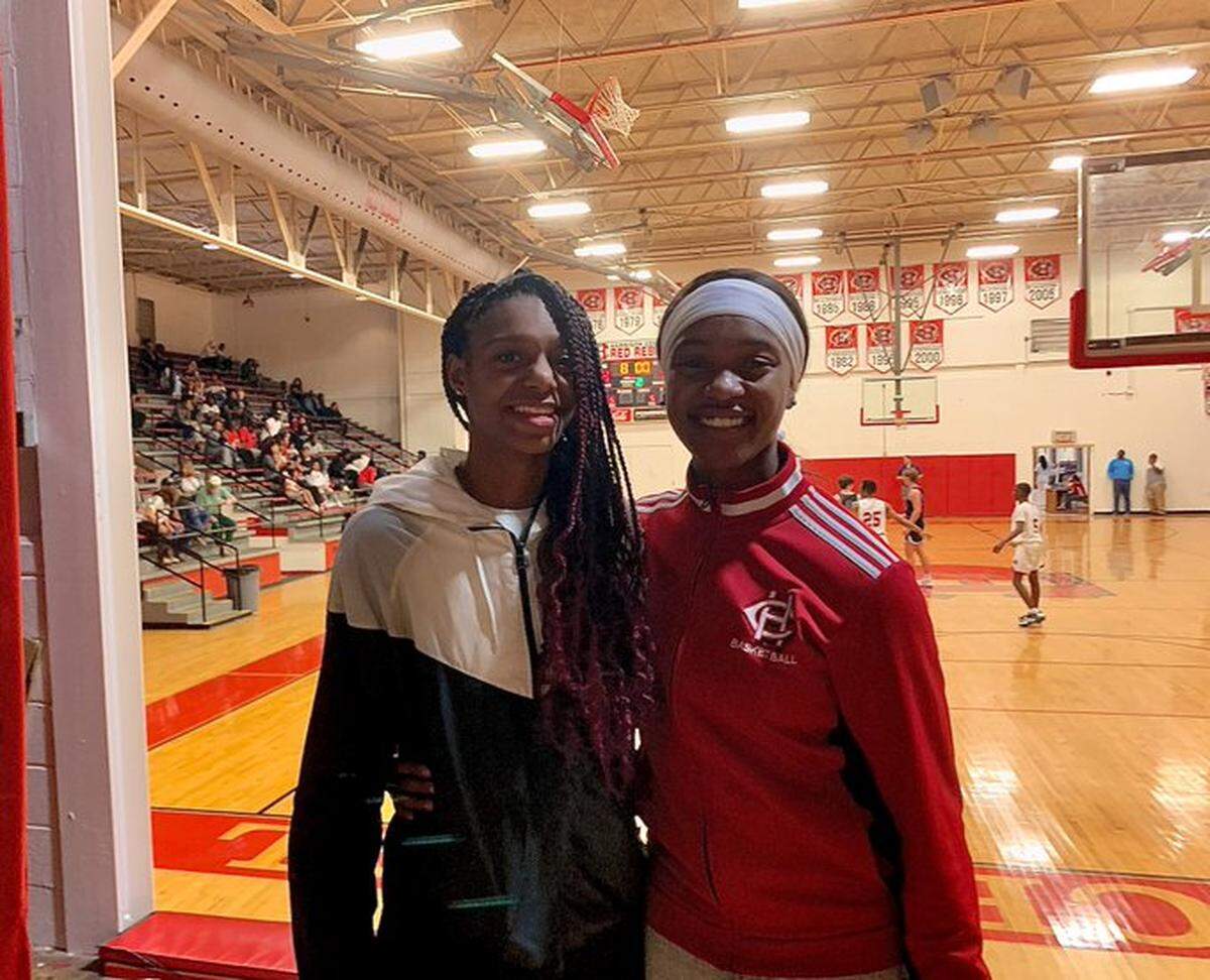 Harrison Central junior Anaisha Carriere and senior Dekeria Walls are leading the charge for the Red Rebels in 2022.