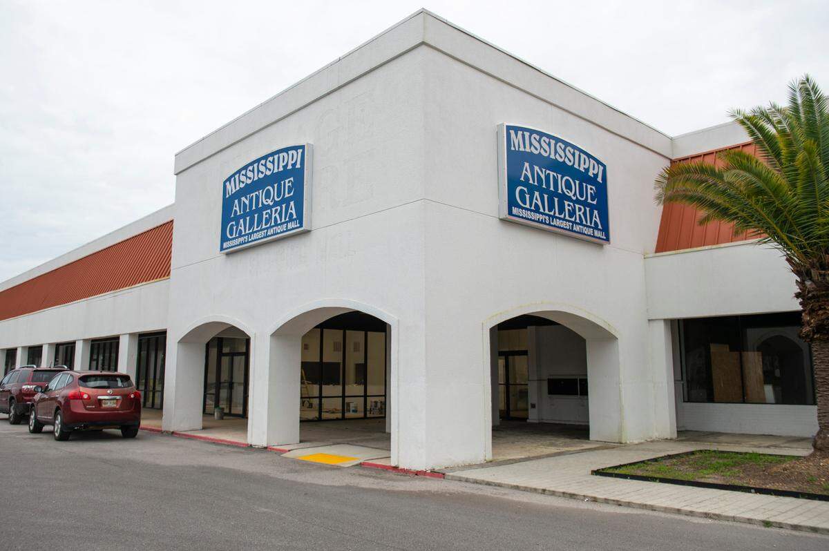 The site of the future Mississippi Antique Galleria on Pass Road is being readied for 500 vendors in the sprawling shopping center in Gulfport.