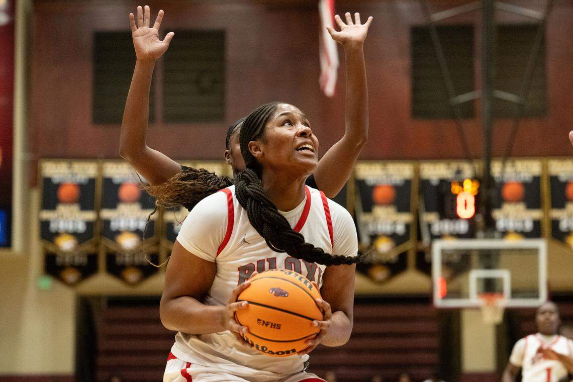 Biloxi’s Zaniya Johnson (50) again was one of the biggest stars on the Coast in 2026.