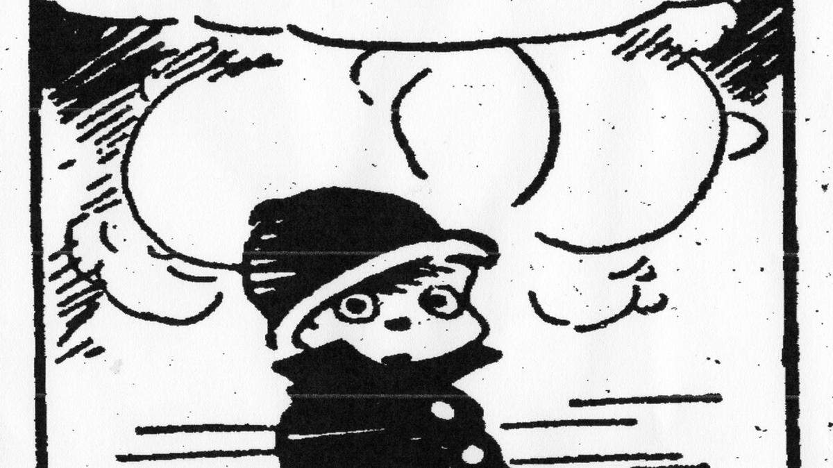 THE DAILY HERALD/JAN. 24, 1936/PAGE 4Sunshine Noozie was The Daily Herald weather kid for many years in the history of this newspaper now called the Sun Herald. The Noozie cartoon often accompanied the Herald's weather news, which for this one is dated Jan. 24, 1936, when weather was 'fair, not so cold.'