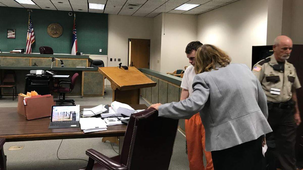Matthew Moberg, 23, is accused in the May 23, 2017, kidnapping and killing of a 16-year-old boy whose body was found in Greene County.