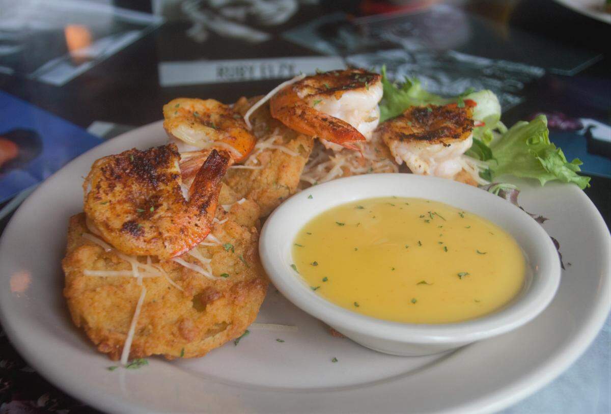 The Almanett Hotel and Bistro’s fried green tomatoes.