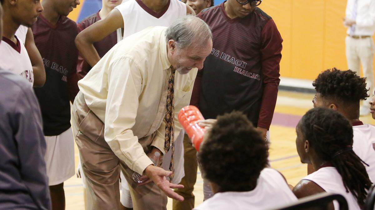 Joel Boone, who coached Long Beach boys basketball in 2016-2017, says he was passed over for a full-time coaching position because of his age. Boone, in his 70s, is suing the Long Beach School District, which hired a much younger man for the job.