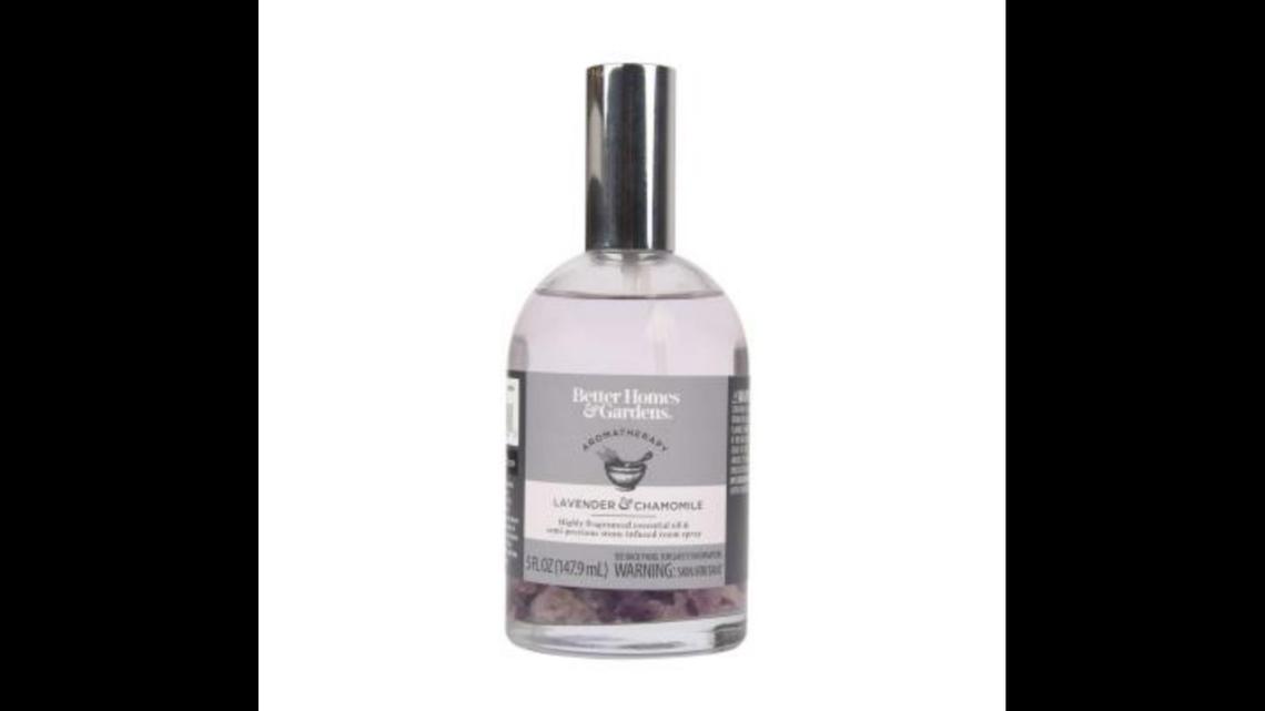 An aromatherapy room spray by Better Homes & Gardens tested positive for the bacteria that causes the rare but serious illness melioidosis.