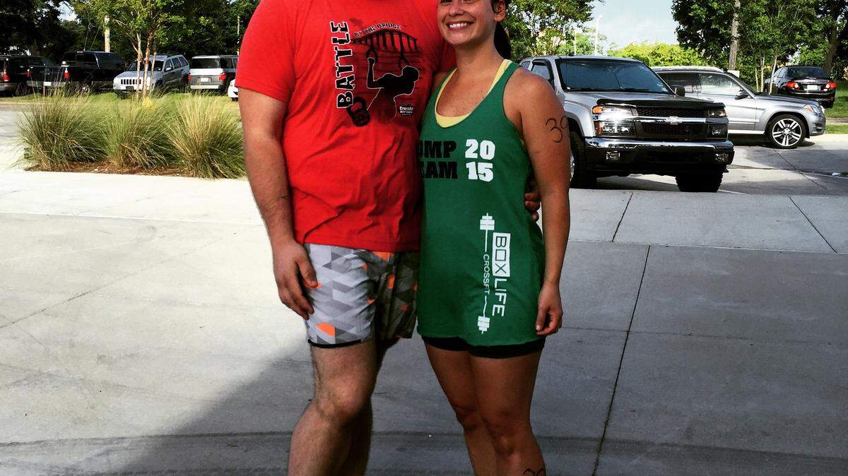 Justin Mitchell and meal-prep queen Kristin Grizzard