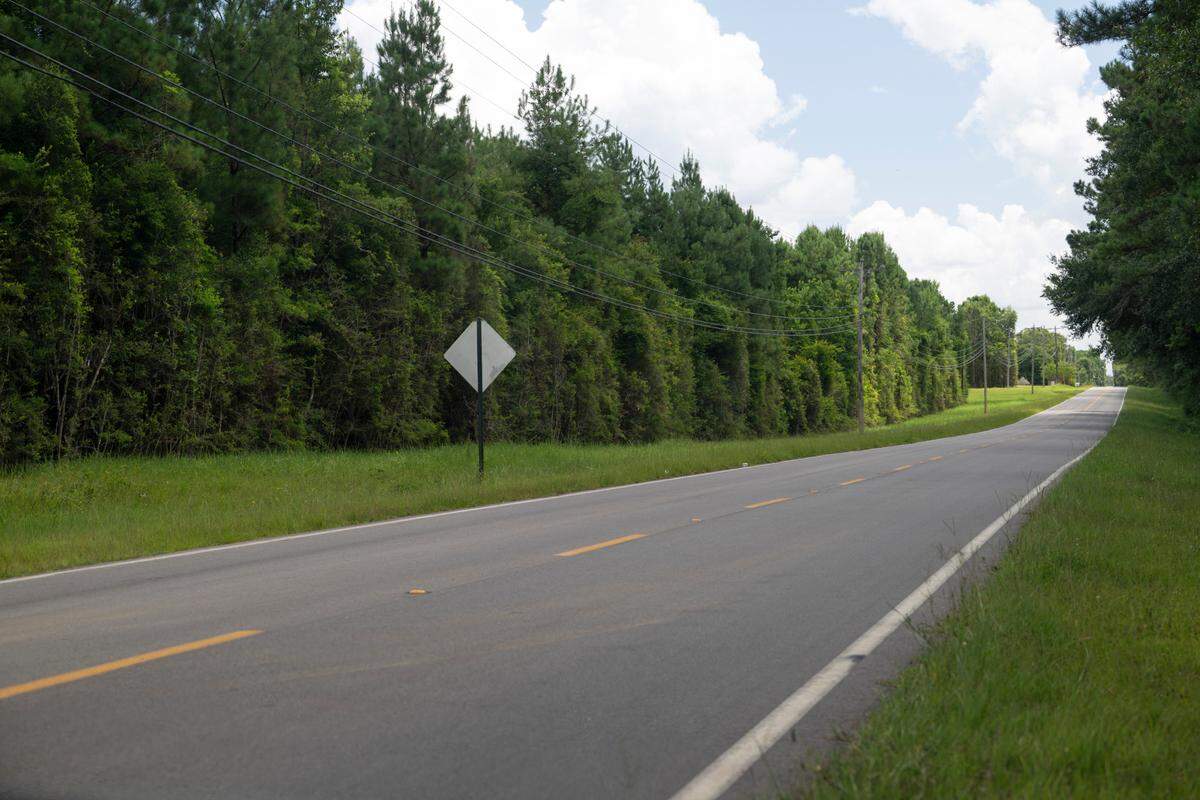 A lot on E. Dubuisson Road on Thursday, July 10, 2025, that was being considered for subdivision until the Board rejected it.