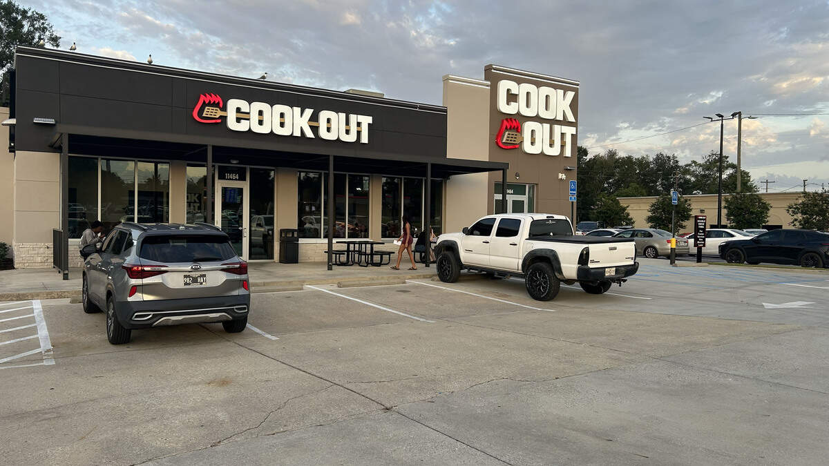 The new Cook Out opened Tuesday, June 23, 2026, in Gulfport.