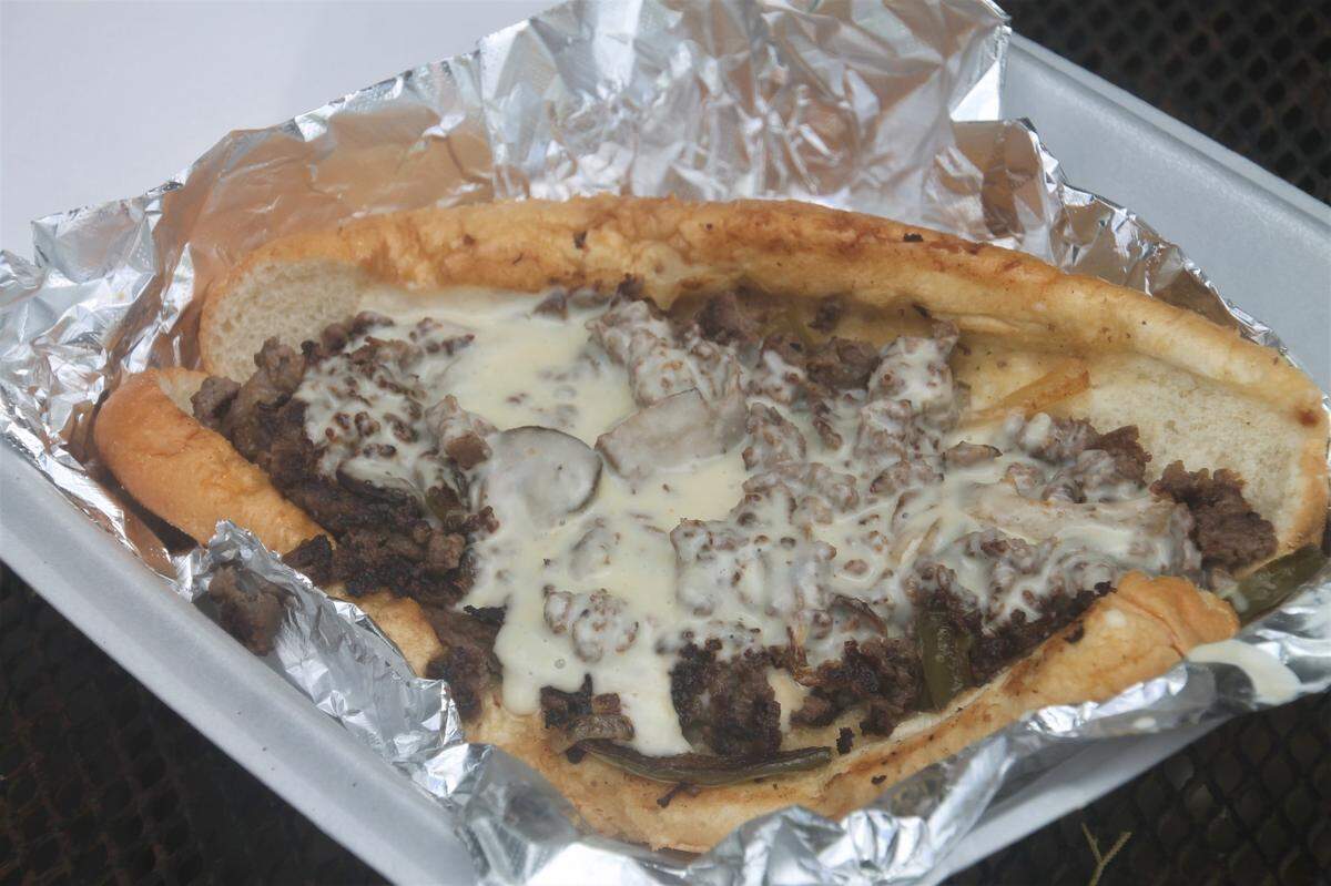 Authentic Philly cheese steak