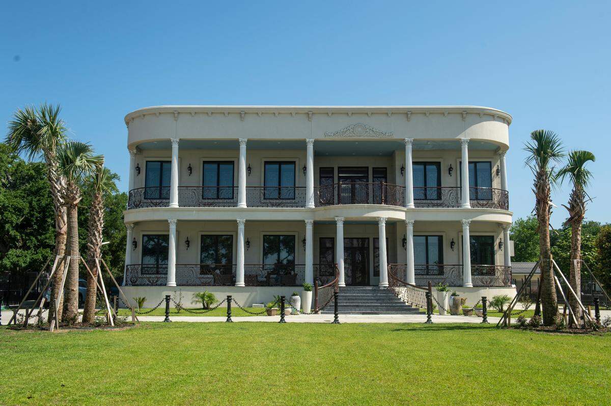 A house on Scenic Drive in Pass Christian on Tuesday, May 16, 2023. The house is one of the most expensive in Harrison County, according to tax assessments.