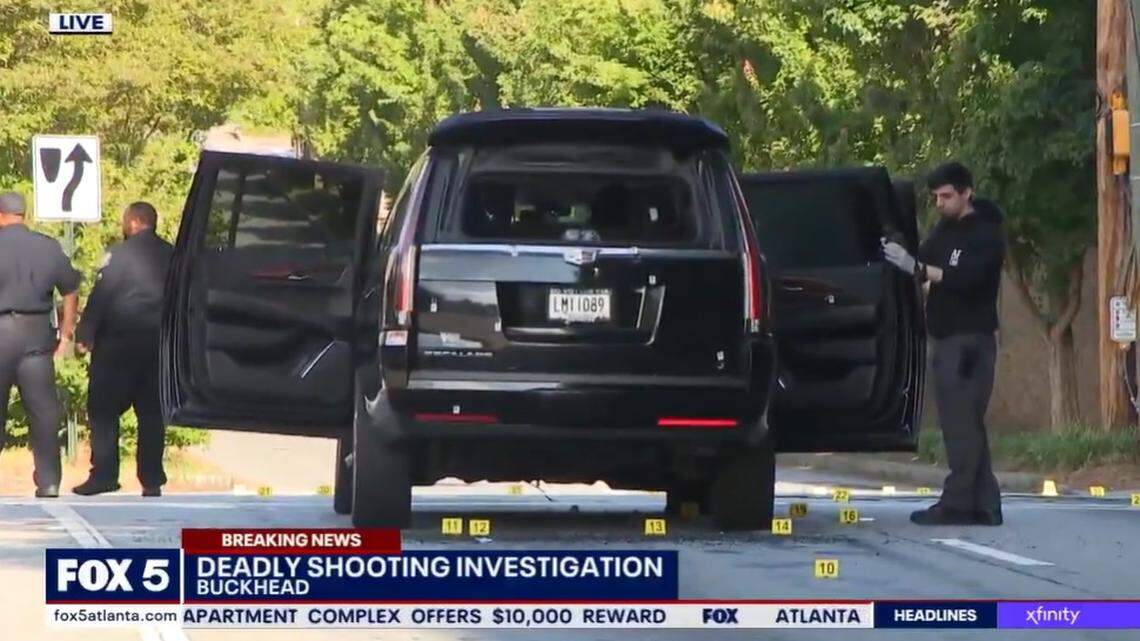 A woman was found dead in an Uber after what police believe was a targeted shooting in Atlanta’s Buckhead neighborhood.