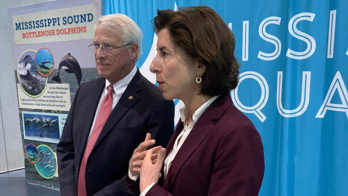 New US commerce secretary visits MS Coast to talk business, broadband and blue economy