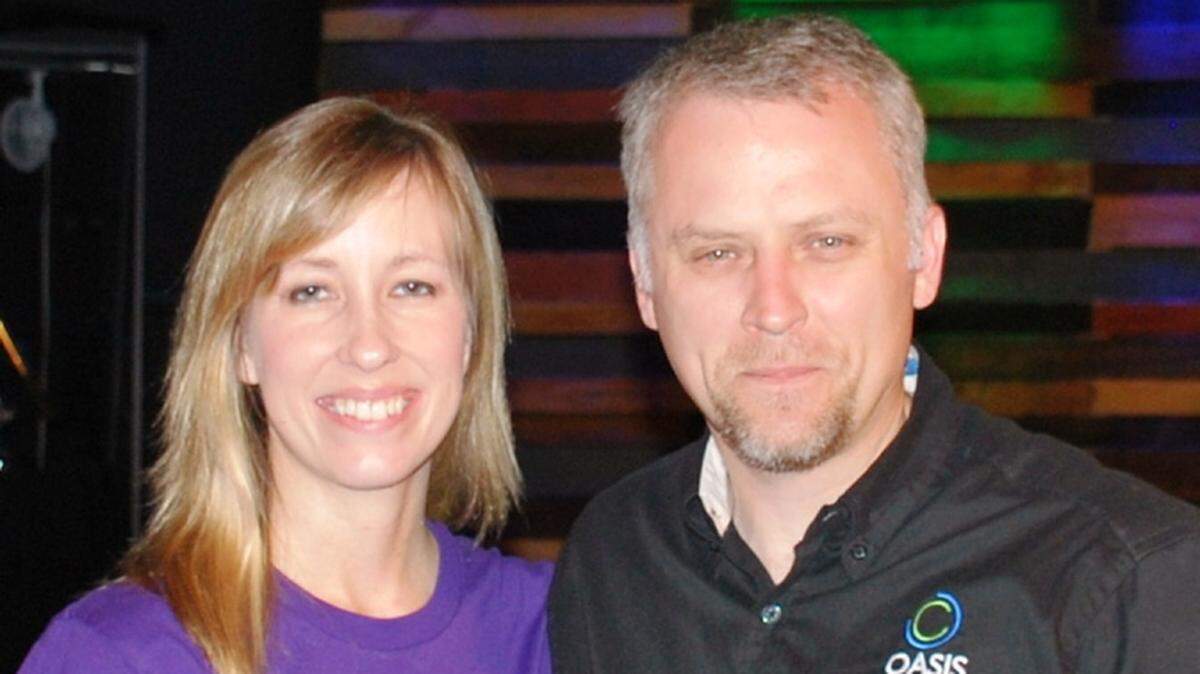 NANCY BAKER FAUL/SPECIAL TO THE SUN HERALDToni Camp and the Rev. Eric Camp, pastor of Oasis Church in Pascagoula.