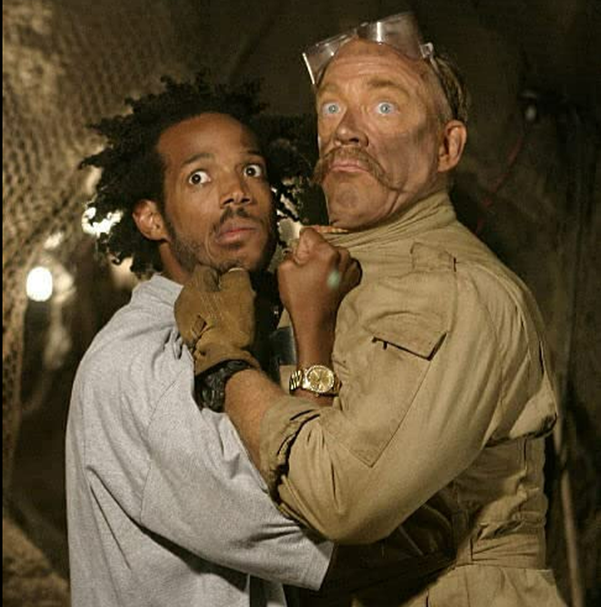 “The Ladykillers” is one of a handful of thrillers filmed in Mississippi. The cast includes Marlon Wayans (left) and J.K. Simmons.