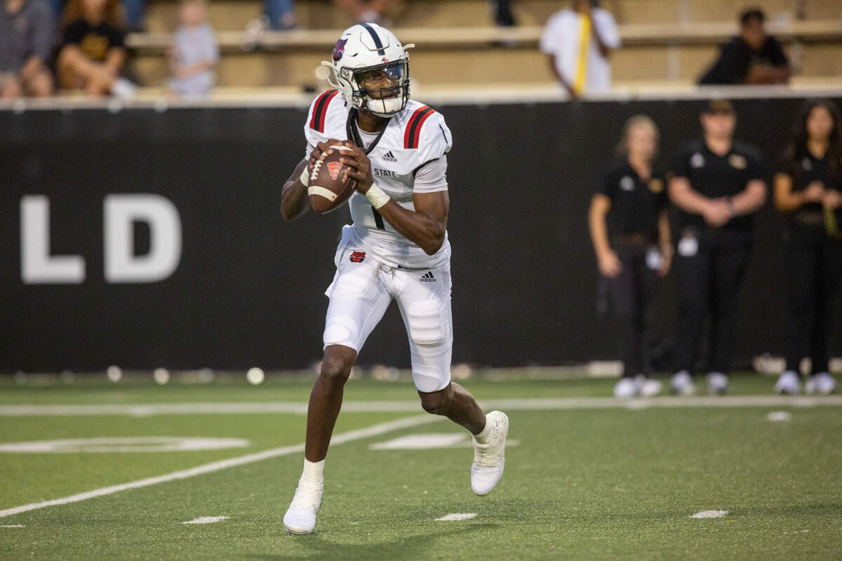Arkansas State quarterback James Blackman prepares to throw a pass during a game against Southern Miss at M.M. Roberts Stadium in Hattiesburg on Saturday, Oct. 15, 2022.