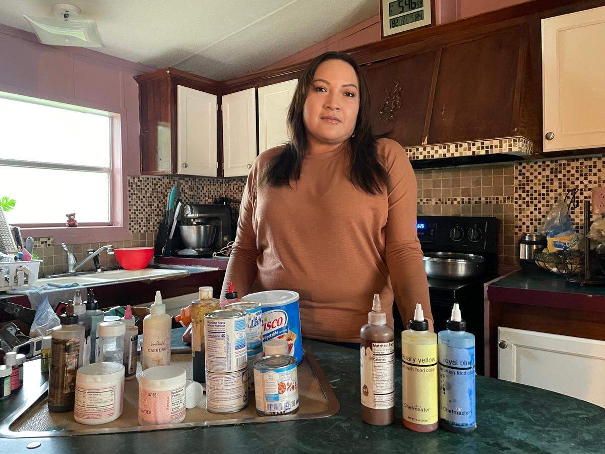 Miriam Santes runs a cake decorating business, Christopher’s Cakes, from her home in Gautier, Mississippi. She dreams of one day opening a storefront in Pascagoula.