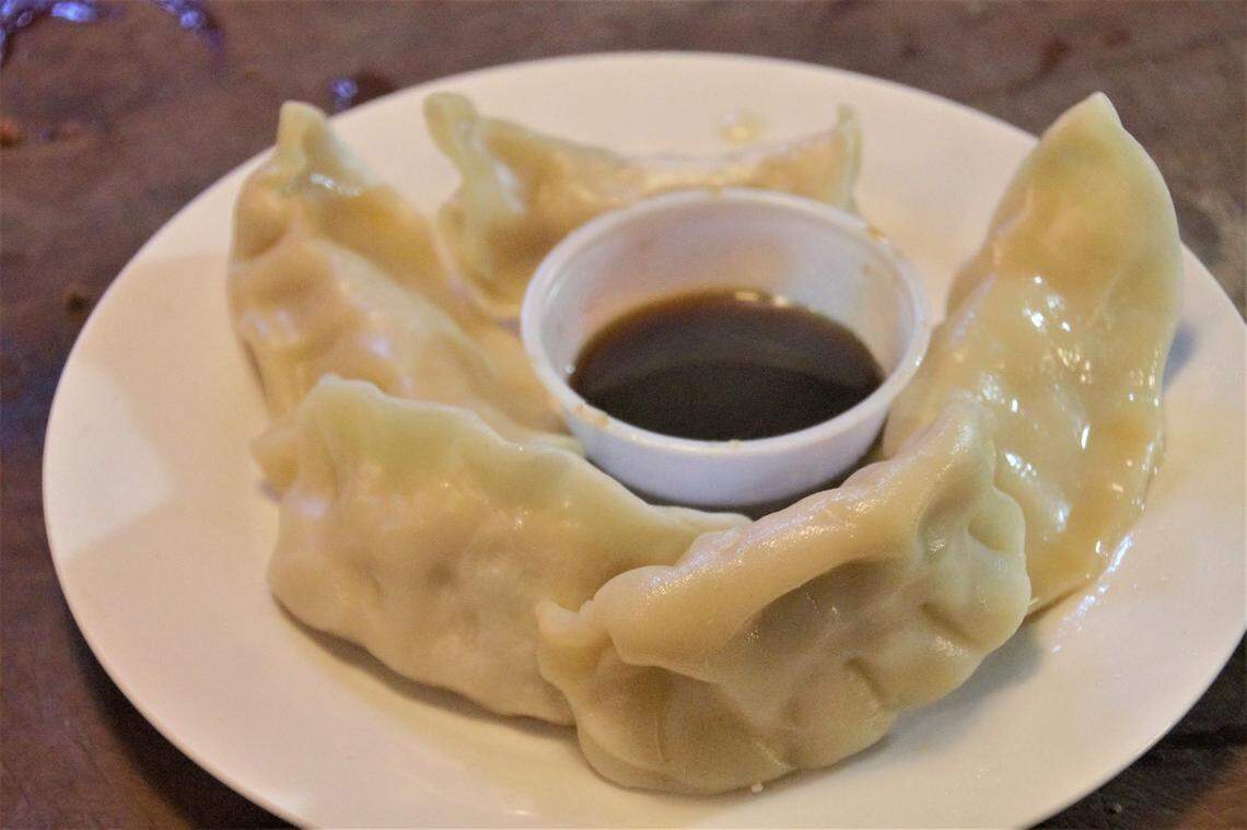 The steamed dumplings at China Bistro in St. Martin