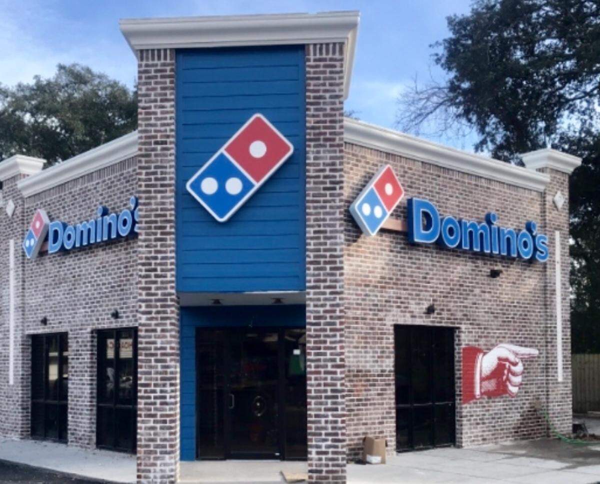 Forty years later, the first Domino’s in Mississippi was given a makeover and customers can now watch every step of their pizza being made.