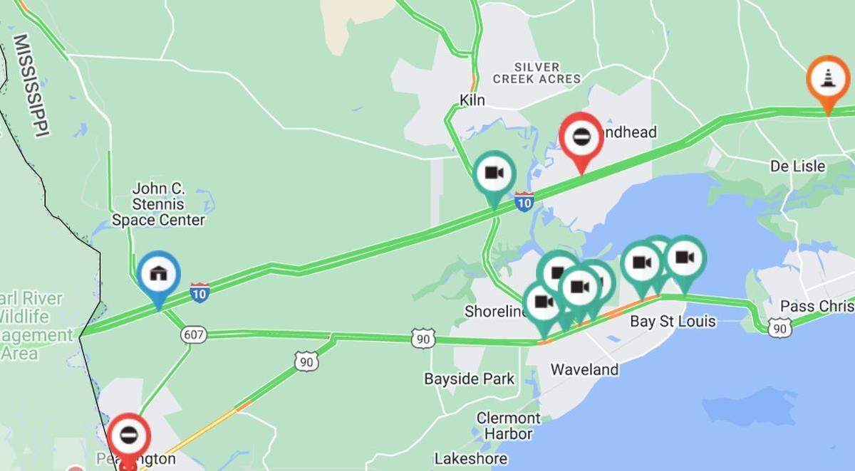 If you’re traveling through South Mississippi on the way to New Orleans, you’re in luck -- it’s smooth sailing, even through what has been a difficult stretch of I-10.