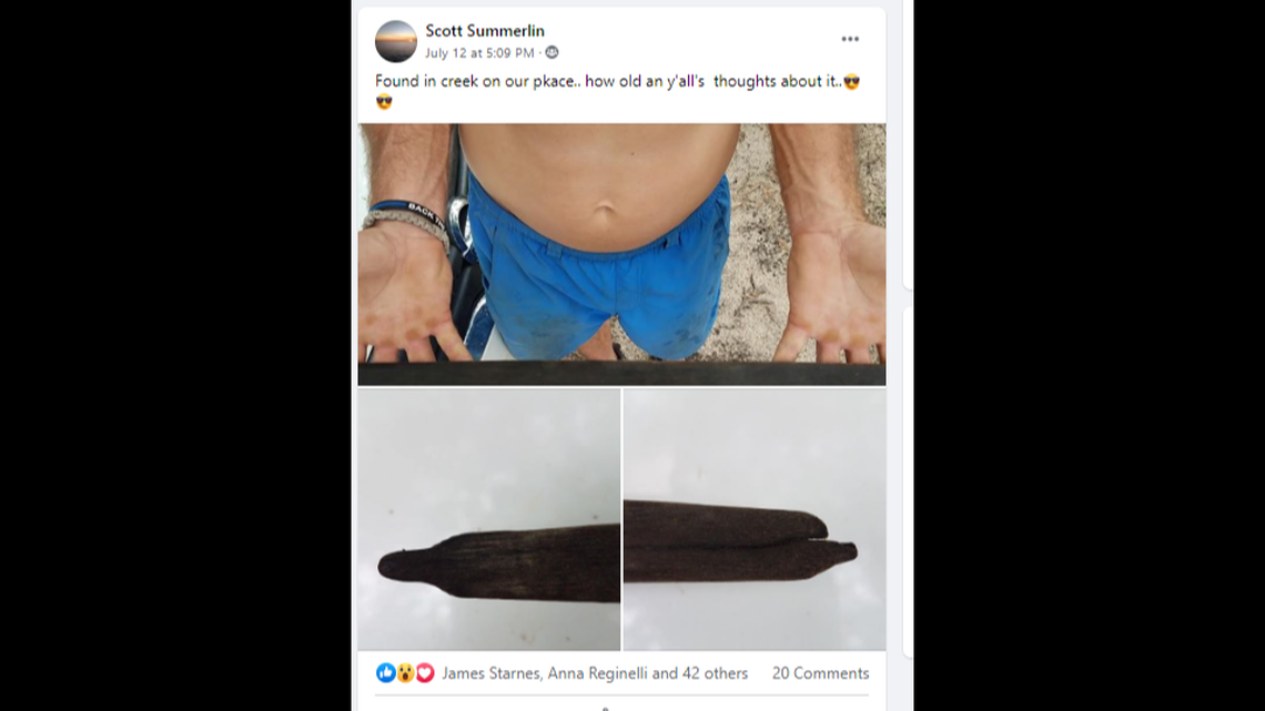 Scott Summerlin found this bow on his property in Mississippi and is donating it to the Choctaw Nation in Oklahoma for display.