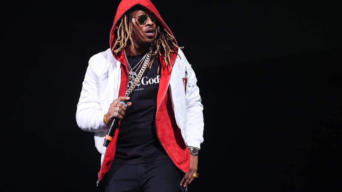 Rapper Future performs at Power 105.1’s Powerhouse 2015 at Barclays Center on Thursday, Oct. 22, 2015, in Brooklyn, New York. (Photo by Scott Roth/Invision/AP)